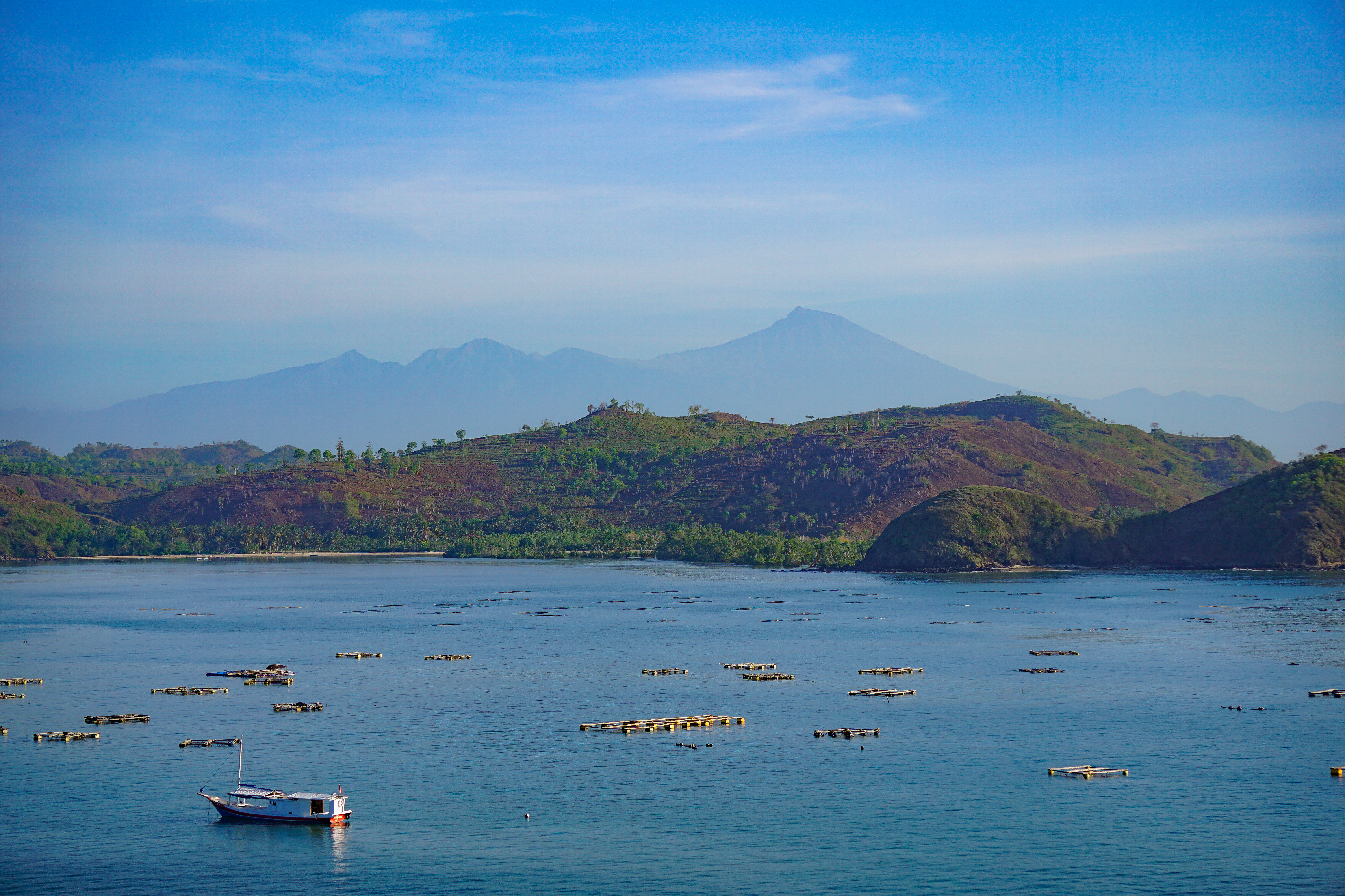 NTB Plot 18 north narrow mt rinjani view